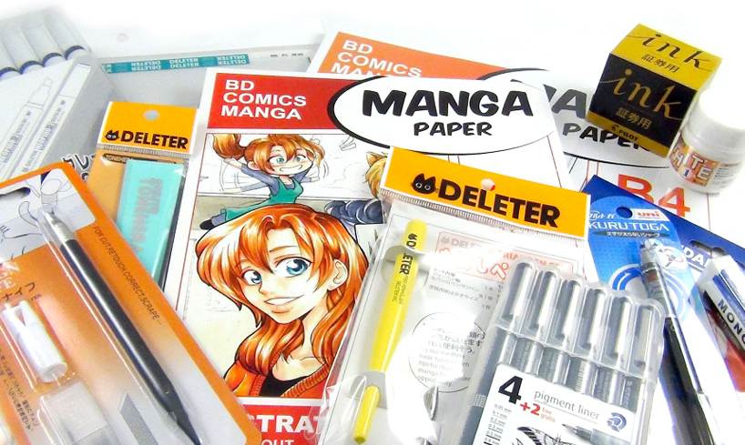 matériel stages manga 2022
