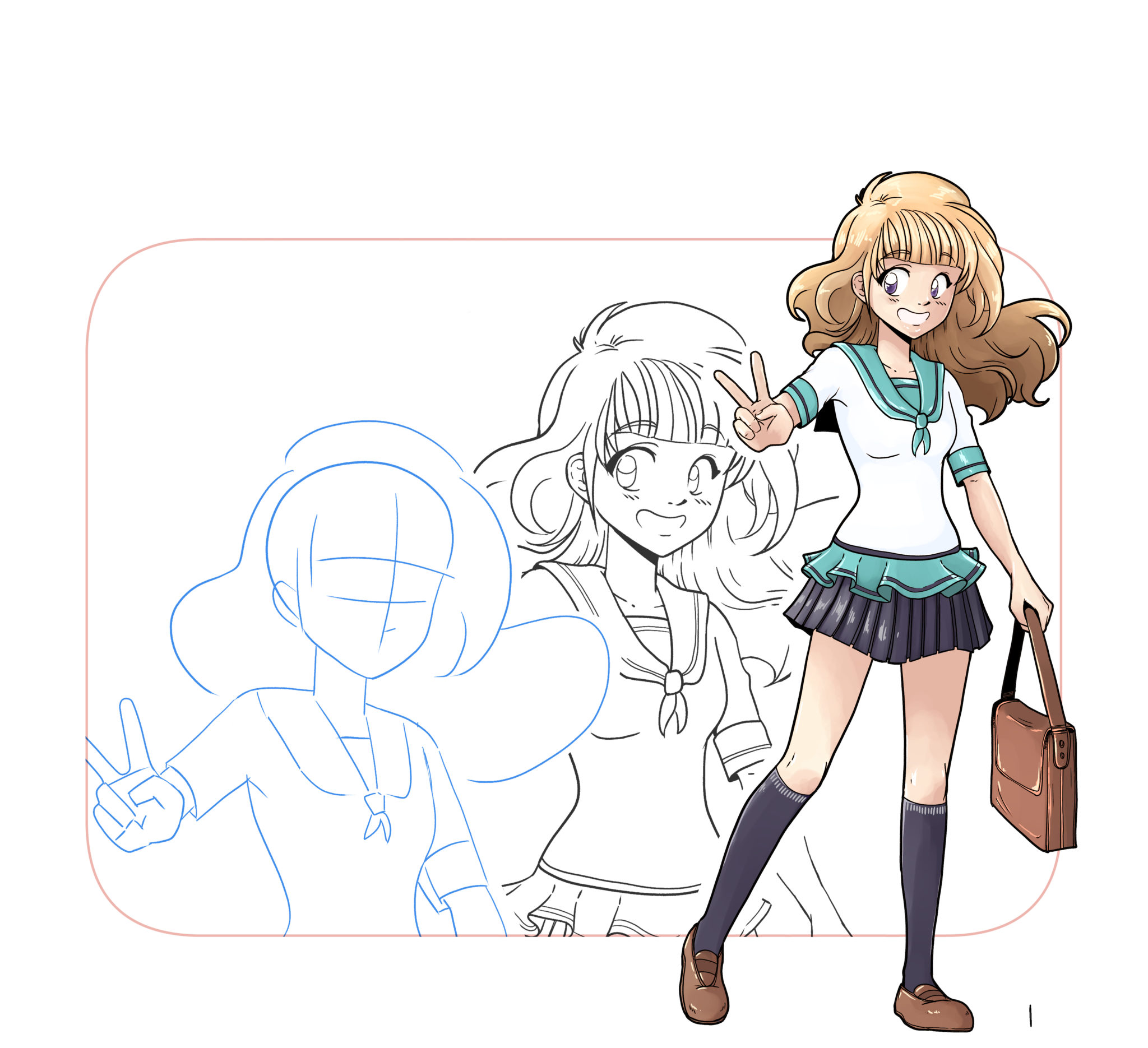 Première dédicace de Mon grand livre de dessin manga Shojo ! L