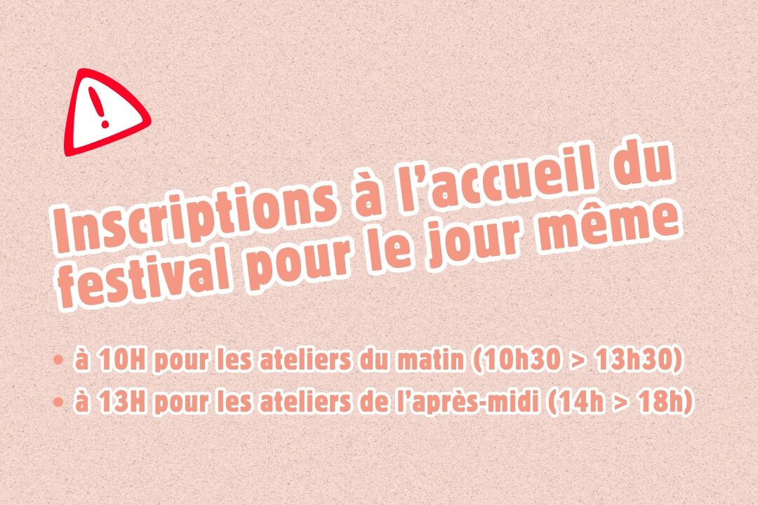 inscriptions aux ateliers de dessin avec Kuru festival manga touch avril 2026
