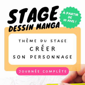 Stage Manga - Créer son personnage
