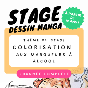 Stage Manga - Colorisation aux marqueurs à alcool