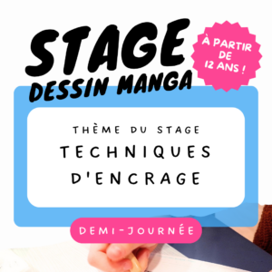 Stage Manga Technique - Encrage