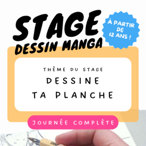 Stage Manga - Dessine ta planche